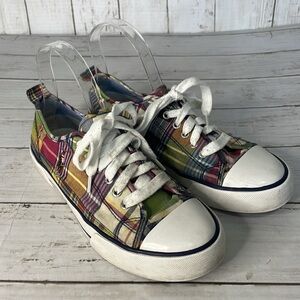 Ralph Lauren Polo Unisex Bal Harbour Madras Sneaker